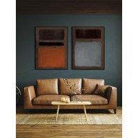 Set of 2 Reflecting Rectangle Framed Art