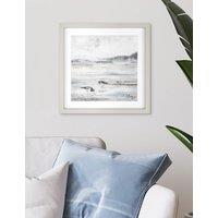 Oyster Catchers Square Framed Art