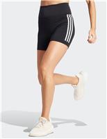 Adidas Daily Run High Waisted Running Shorts Black