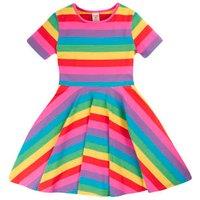 Cotton Rich Rainbow Stripe Dress (0 Mths4 Yrs)
