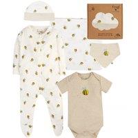 5pc Cotton Bee Gift Set (0-12 Mths)