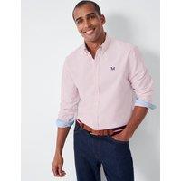 Crew Clothing Pure Cotton Oxford Shirt Light Pink