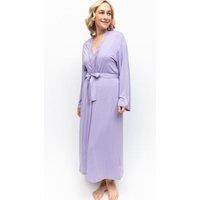 Buy Jersey Lace Trim Dressing Gown