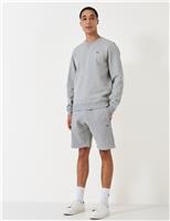 Crew Clothing Jersey Shorts Medium Grey