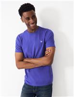 Pure Cotton Crew Neck T-Shirt