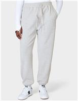Sweaty Betty Sand Wash Cuffed High Waisted Joggers Medium Grey Mix