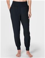 Sweaty Betty Gaia Cuffed High Waisted Yoga Joggers Black