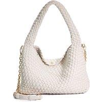 Woven Chain Strap Shoulder Bag