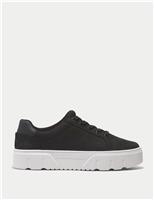 Timberland Laurel Leather Trainers Black