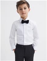 Pure Cotton Slim Fit Tuxedo Shirt (3-14 Yrs)