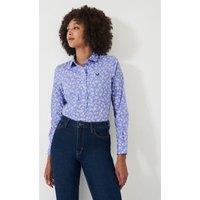 Pure Cotton Ditsy Floral Collared Shirt
