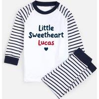 Personalised Sweetheart Pyjamas (0-4 Yrs)