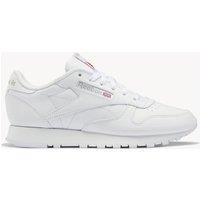 Reebok Classic Leather Lace Up Trainers White Mix
