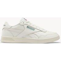 Reebok Court Advance Leather Lace Up Trainers Soft White