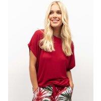 Modal Rich Jersey Cuffed Hem Pyjama Top