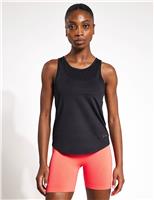Daila Crew Neck Open Back Vest Top