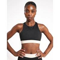 Fiorella Crew Neck Cross Back Crop Top