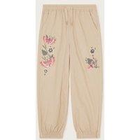 Pure Cotton Embroidered Cargo Trousers (3-13 Yrs)