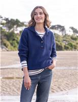 Celtic & Co. Pure Wool Collared Jumper Blue