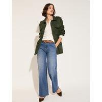 Cotton Rich Longline Utility Jacket