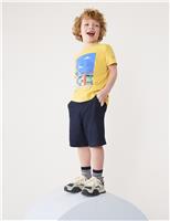 Crew Clothing Cotton Rich Chino Shorts (3-12 Yrs) Dark Blue