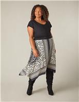 Pure Cotton Scoop Neck T-Shirt