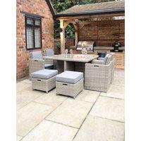 Wentworth Rattan 8 Seater Garden Dining Set