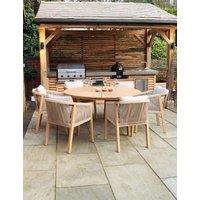 Roma 6 Seater Garden Table & Chairs