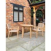 Roma 2 Seater Bistro Table & Chairs