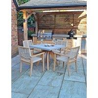 Luna 4 Seater Garden Table & Chairs