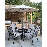 Amalfi 4 Seater Garden Dining Set