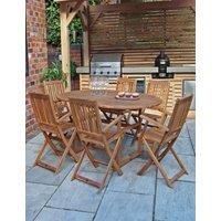 Turnbury 6 Seater Garden Table & Chairs