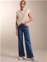 High Waisted Wide Leg Jeans