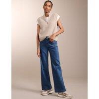 High Waisted Wide Leg Jeans