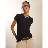 BAUKJEN Cotton Rich T-Shirt Black
