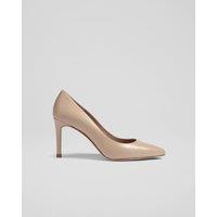 Leather Stiletto Heel Court Shoes