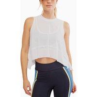 Tempo Crew Neck Relaxed Crop Vest Top