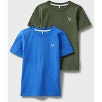 2pk Pure Cotton T-Shirts (3-12 Yrs)