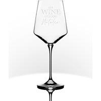 Personalised Wine Glass