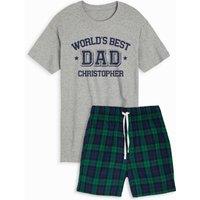 Personalised Best Dad Pyjamas