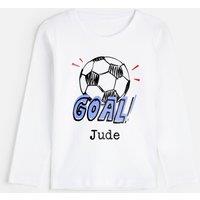 Personalised Kids Goal T Shirt (3-12 Yrs)