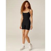 Beyond Yoga Spacedye Keep Pace Short Jumpsuit Black