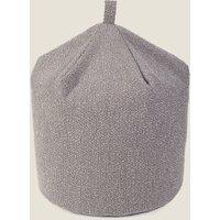 Textured Boucl Round Beanbag