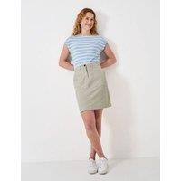 Cotton Rich Mini Utility Skirt