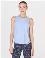 Sweaty Betty Zero Gravity Racer Back Running Vest Top Light Blue