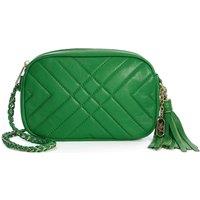 Premium Leather Metallic Crossbody Bag