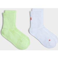 2pk Crew Running Ankle High Socks