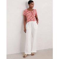 Cotton Blend Floral T-Shirt