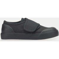 Start-Rite Kids' Canvas Riptape Plimsolls (7 Small - 4 Large) Black
