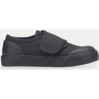 Kids Canvas Riptape Plimsolls (7 Small - 4 Large)